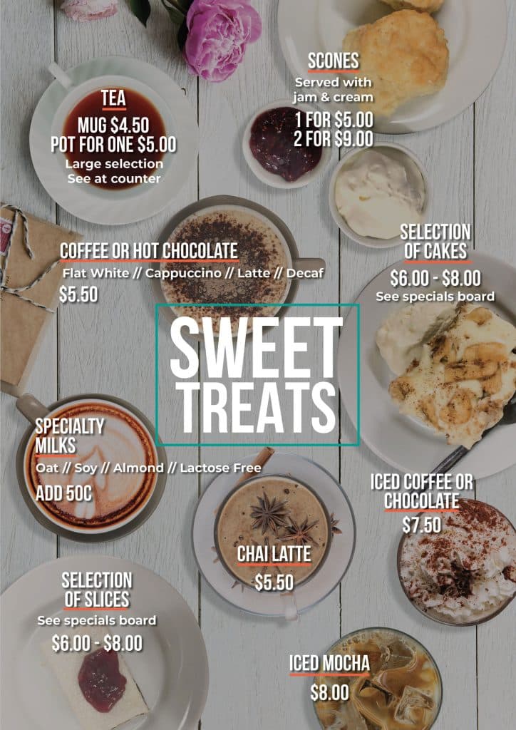 March 2025 restaurant flyer A4 with cake2