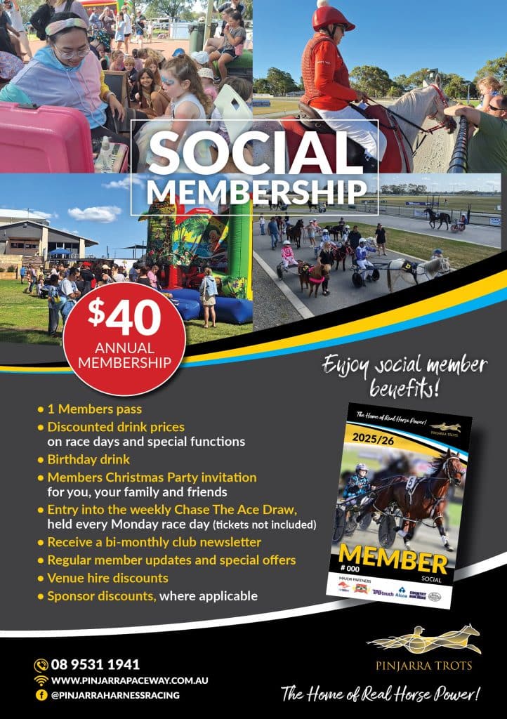 2025 Social Membership Flyer