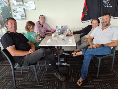 Ben, Eleanor, Megan, Casey and Brad