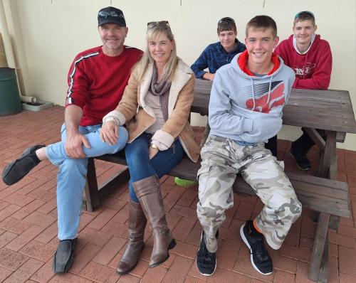 Julie, Stuart and Family
